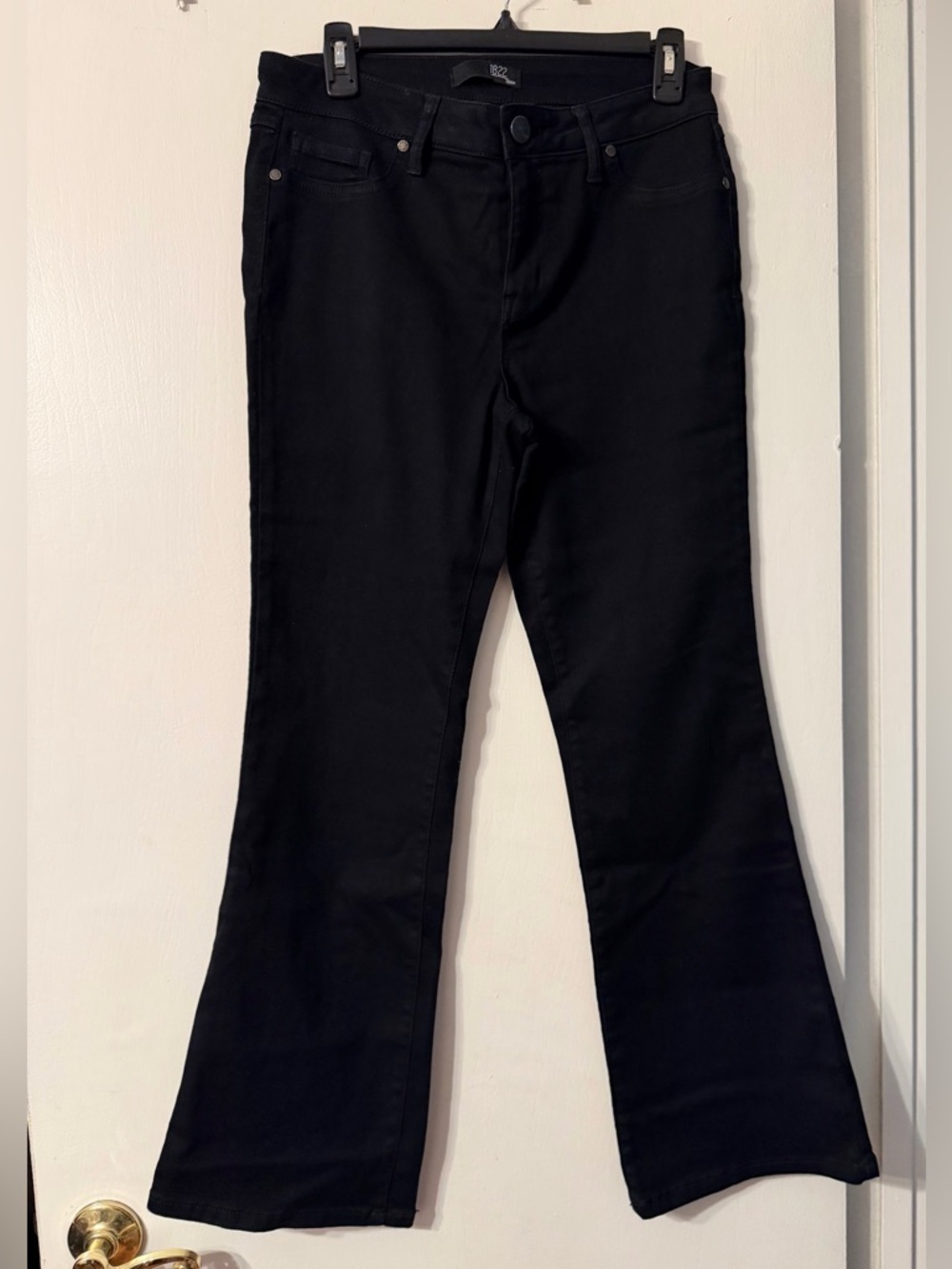 1822 Black Flared Bottoms - Classic Sz 12P